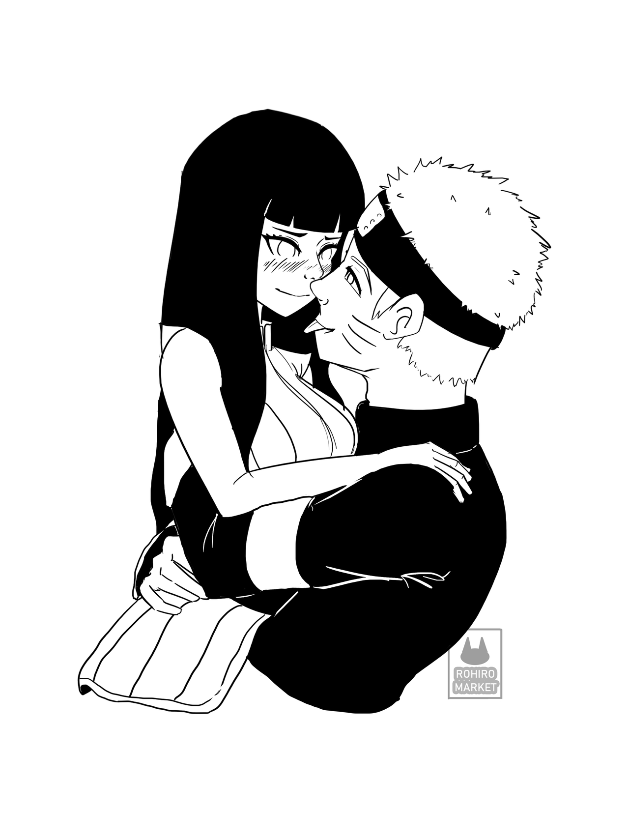 Commissions Open HinataxNaruto