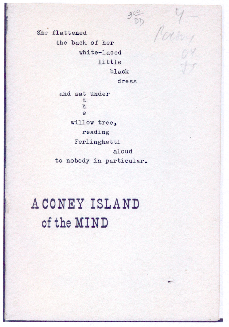 a coney island of the mind by lawrence ferlinghetti