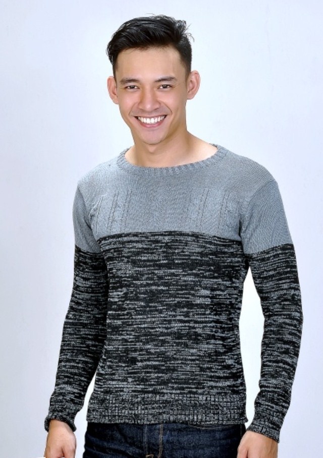 Indonesia Fashion Store  Sweater  pria SP 108 07 rajut  