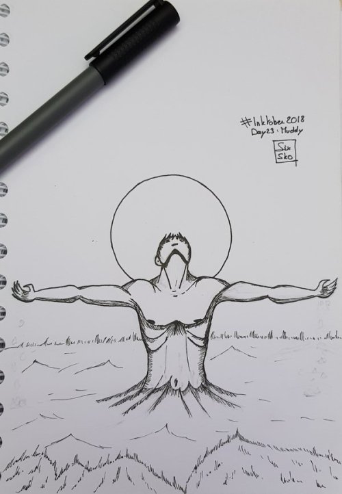 Muddy: Inktober 2018 - Day 23 by sixt-chan