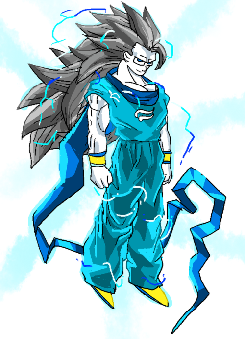 super saiyan 3 art | Tumblr