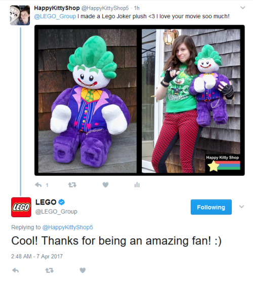 lego batman joker plush