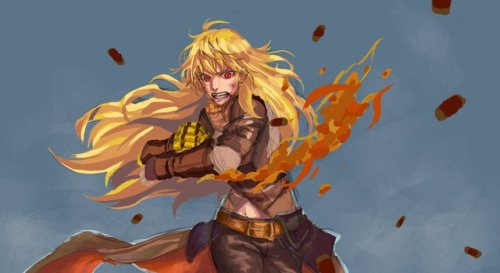 rwbyjungie:Fixed the face color and added some rough color for...