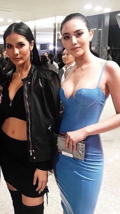 missfashionistafetish2:Davika Hoorne (on right) / Atsuko Kudo...