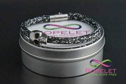 <p>Great wrìst wear for your wrist or as a great gift with our optional gift tin from <a href="http://www.ropelet.co.uk">www.ropelet.co.uk</a>. This 6mm black and silver Ropelet with a stainless steel skull is one from our range of quality leather, rope and stainless steel ranges made to your order choices from under £6 . Made to any wrist size, your choice of stainless steel clasps plus wrap and you can add charms too. UK made and shipped worldwide to you, go shopping with us today<br/>
#ropelet #bracelet #wristband #wristwear #skullbracelet #skulljewelry #fashionbracelet #gift #jewelry #stackbracelet #fashion #style #mensbraceket #ladiesbracelet #kitesurfing #fashionaddict #windsurfing #kayak #mountainbike #outdoorstyle #braceletoftheday #mensaccessories #ladiesfashion #sailing #wakeboarding <br/>
<a href="https://www.instagram.com/p/BzH3aVDBprc/?igshid=fnb5laqgymwm">https://www.instagram.com/p/BzH3aVDBprc/?igshid=fnb5laqgymwm</a></p>