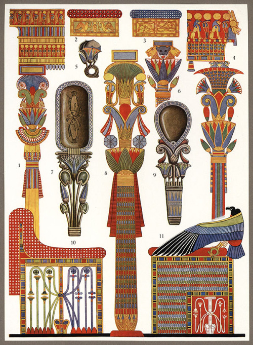 uwmspeccoll:Egyptian Ornament in TheColoured Ornament of All...