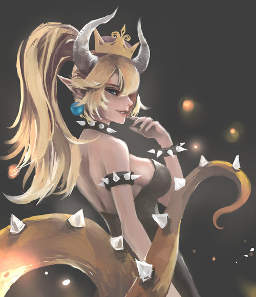 windhydra:BowsetteBowsette was everywhere so I drew one too...