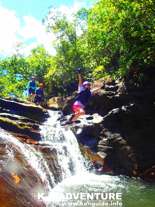 西表ツアーおすすめ人気のSUPでマングローブを漕いでジャングル探検トレッキングで秘境の滝巡り、午後からキャニオニングで秘境の滝を目指します。大自然のエナジーを体感しよう。石垣島から日帰り参加もOK！です。