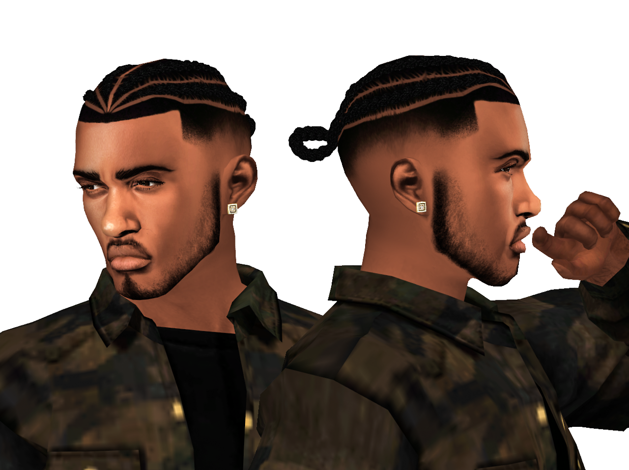 Sims 4 male braids - duckrot