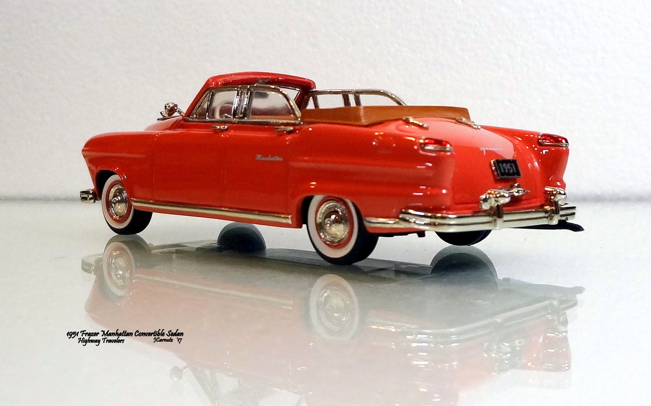 DIECAST MANIA • 1951 Frazer Manhattan Convertible Sedan A 1:43...