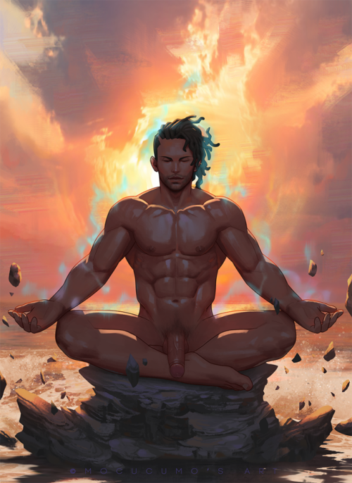 mocucumo:OC Dakari Meditation Commission. When you’re in a...