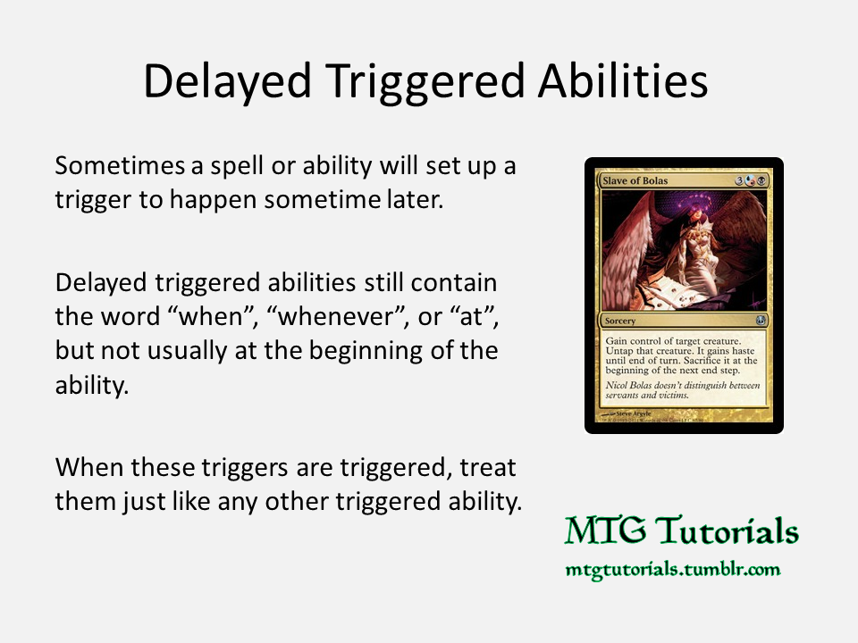 mage time spell trigger