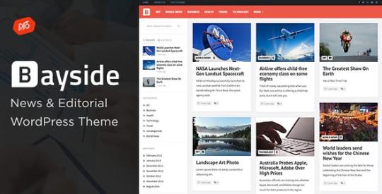 Bayside v2.0.0 – Responsive WordPress Theme Nulled