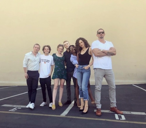 camonaghantrash:The cast its together again 1th table read of...