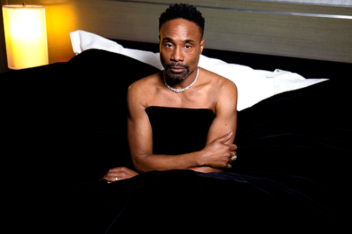 chewbacca:Billy Porter preparing for the 91st Academy Awards