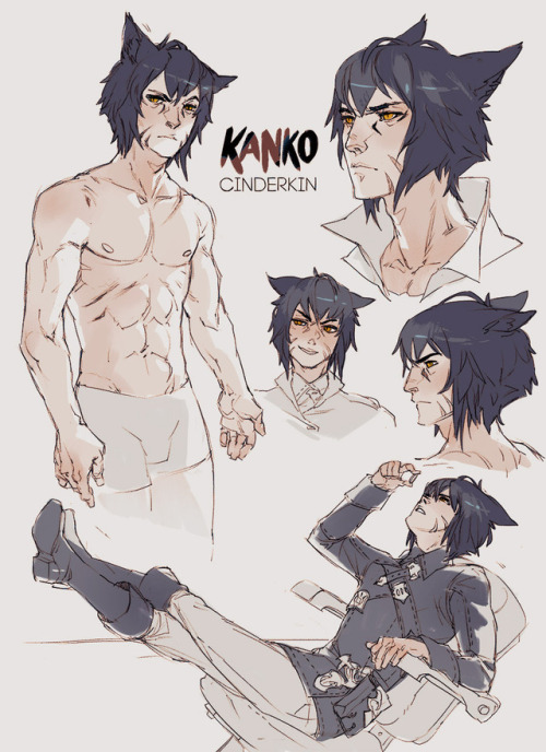 fayren:A pair of ffxiv commissions for @kankocharm and...