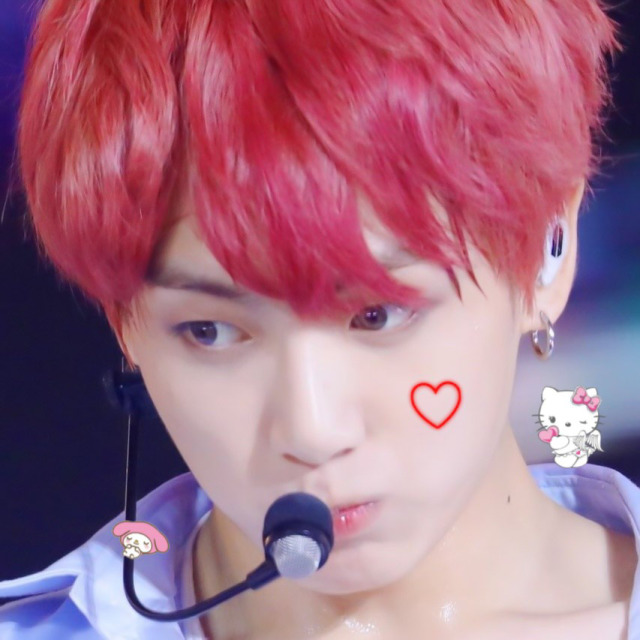 Jungkook Cherry Hair Tumblr