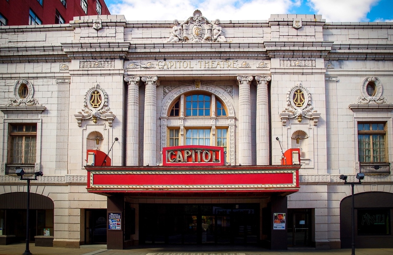 The Casual Observer - Top: the Capitol Music Hall in Wheeling, West...