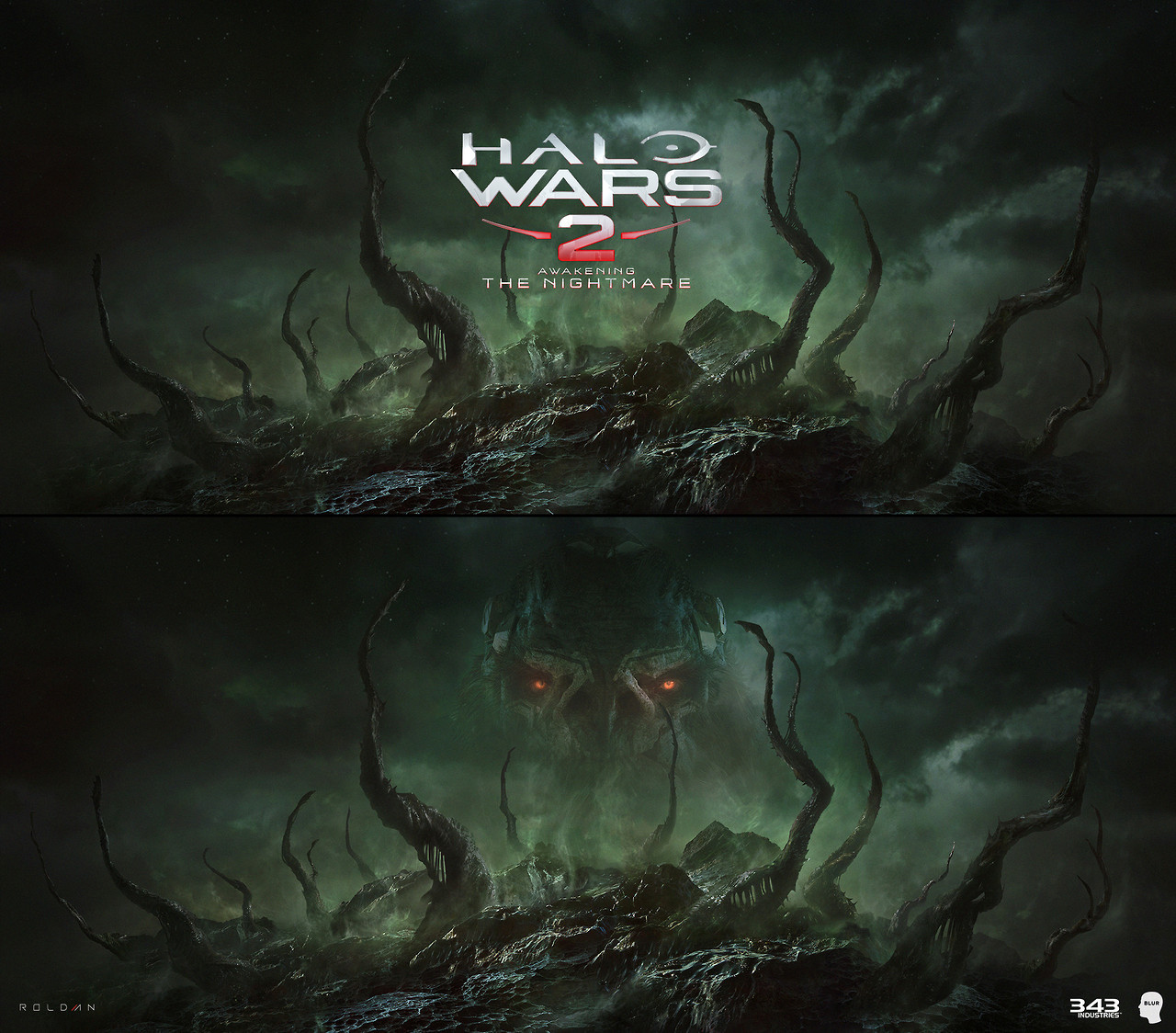 The amazing digital art - HALO WARS 2 - FLOOD BG by Juan Pablo Roldan ...