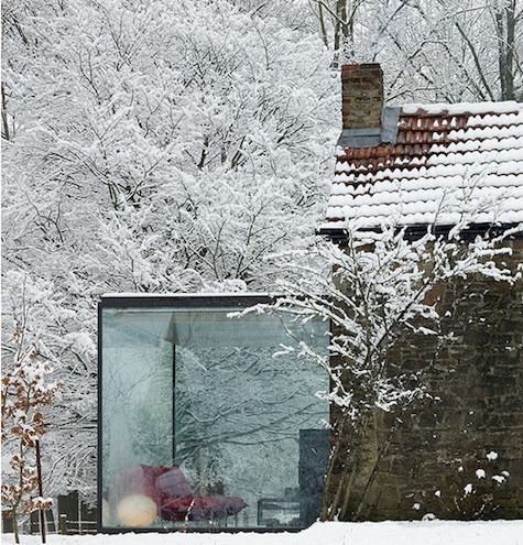 prefabnsmallhomes:Maison Roly, Nassogne, Belgium by Bruno...