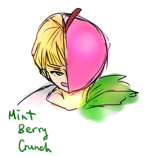 mint berry crunch on Tumblr