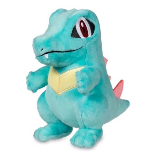 shiny totodile plush