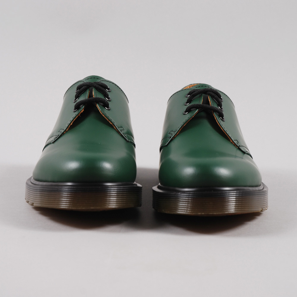 dr martens 1461 green smooth