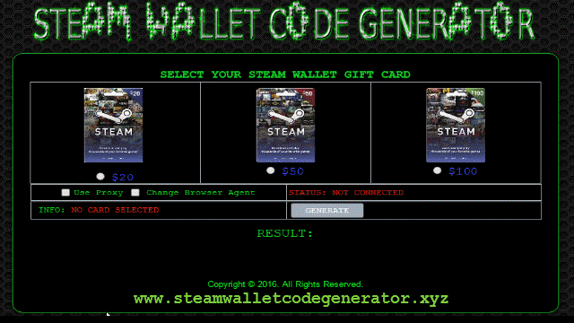 free steam code generator 2016 download