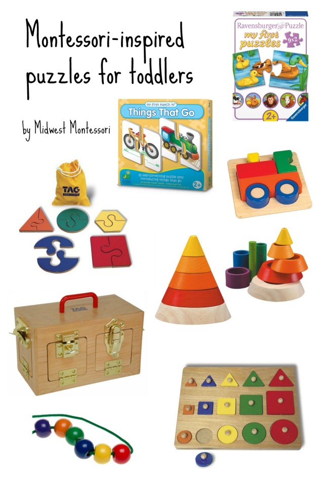 Midwest Montessori — Baby and toddler puzzles and fine motor materials