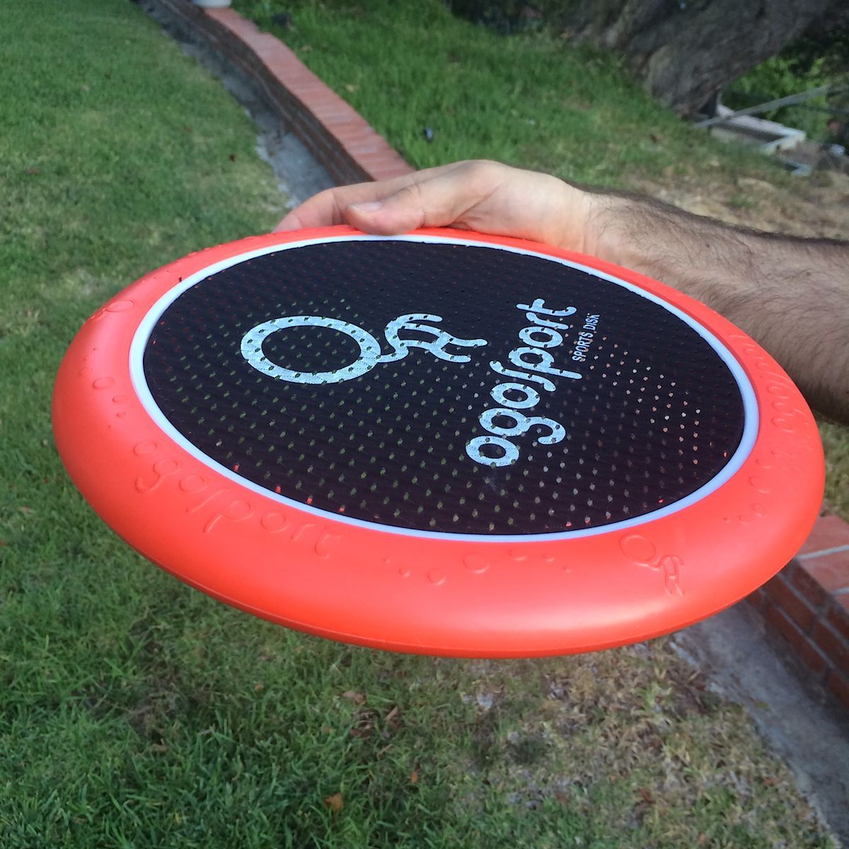 Like mini trampolines, you can play OgoSport Discs...