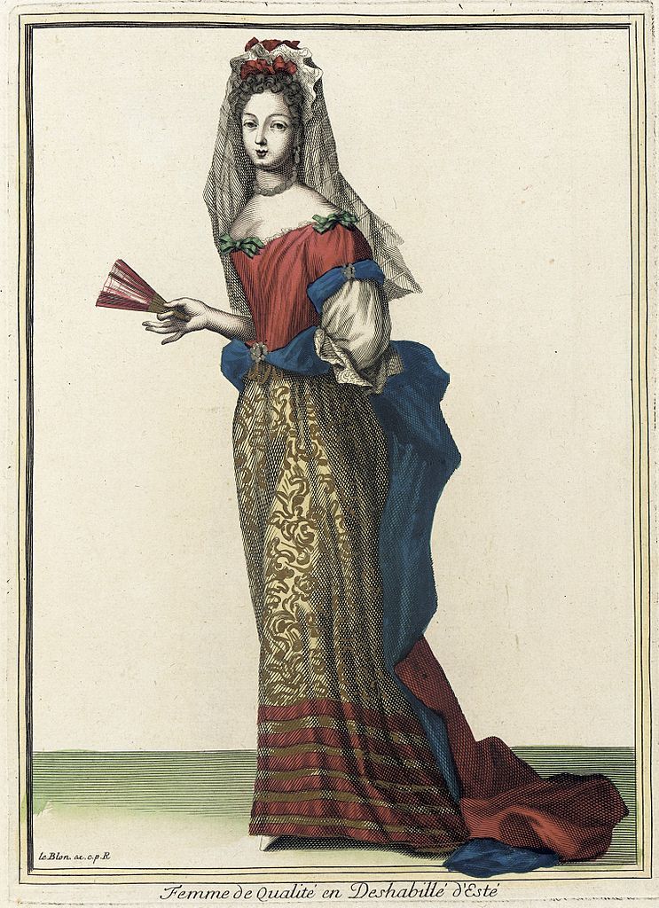 Madame de Pompadour ( 'Femme de Qualité en Deshabillé d'Esté’ from...)