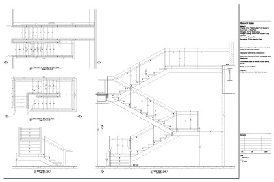 Love those stairs. Design plan included for those interested.