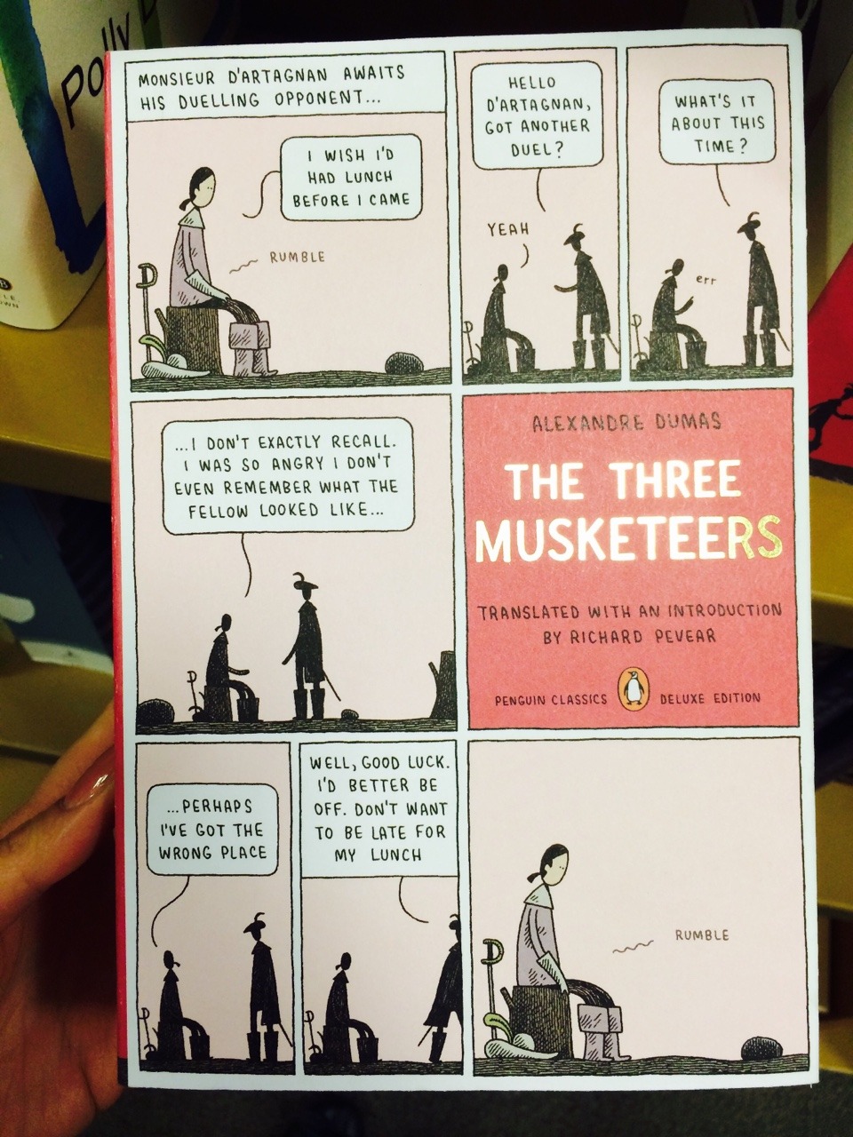 the three musketeers penguin classics deluxe edition