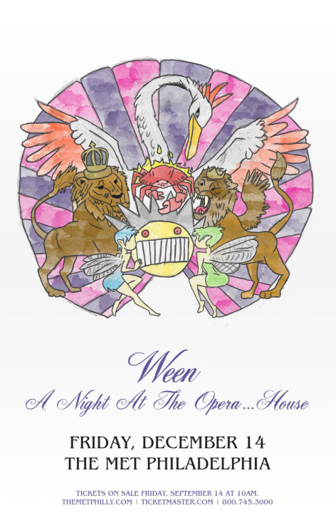 weenofficial:It’s a night at the opera…house at The Met Philly...