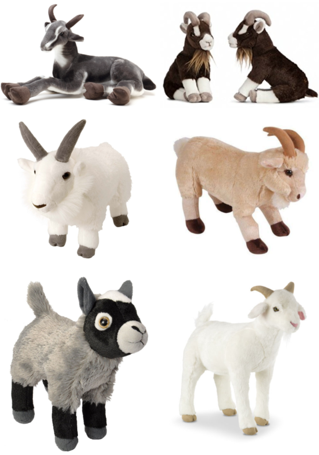 goat plushies