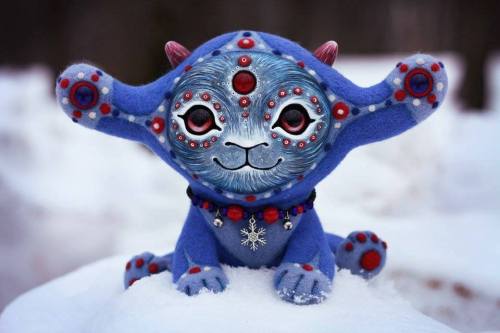 boredpanda:I Create Mystical Creatures That Bring Light,...