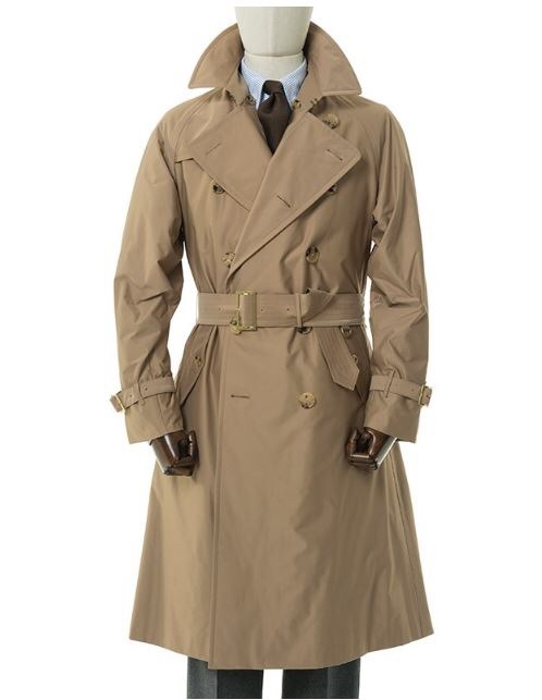 COHÉRENCE - Mod. AL trench coat featured on Robb Report web...