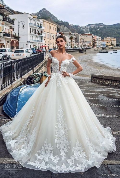 Wedding Inspirasi featuring Anna Sposa 2019 Wedding Dress...