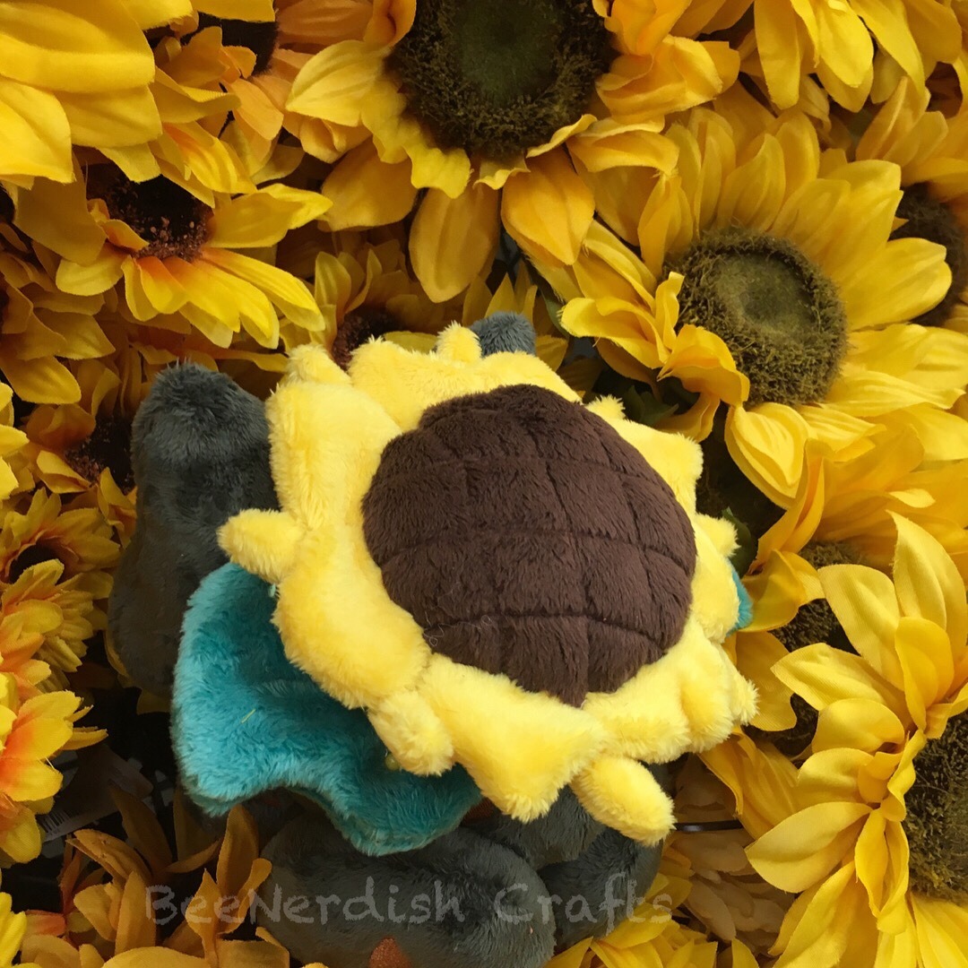 sunflower bulbasaur plush