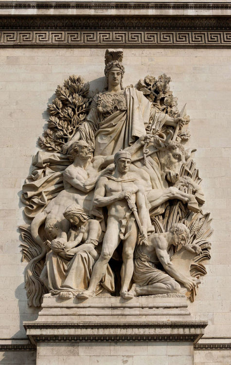 littlelimpstiff14u2:The Sculpture groups on the Arc de Triomphe...