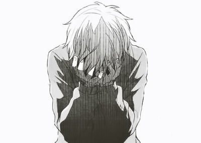 Sad Anime Boy Crying Wallpaper