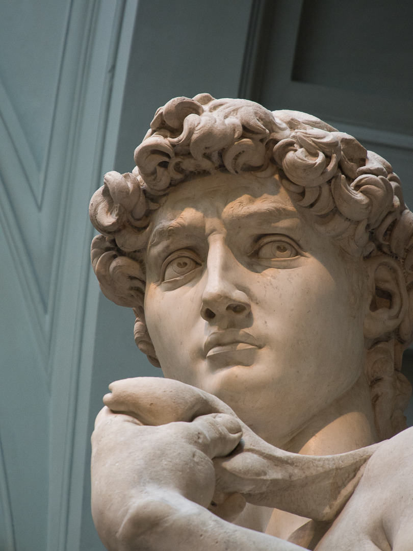 Vinslau Photography — Michelangelo’s David / Detail / Uffizi Gallery...