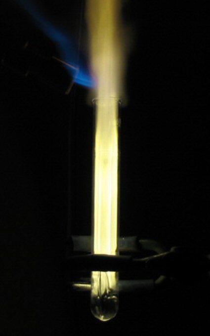 Science Visualized • Chemicals Burning in Oxygen: long exposure images...