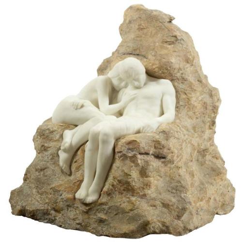 historyofartdaily:Stephan Sinding, Mother Earth, marble...