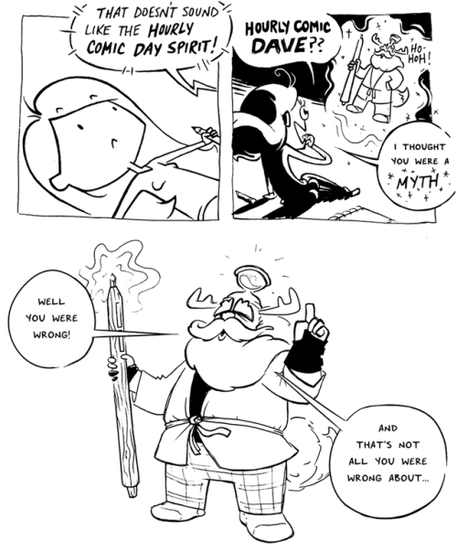 bastardcomics:I participated in Hourly Comics Day for the...