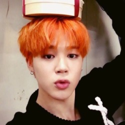 Jimin Orange Hair Tumblr