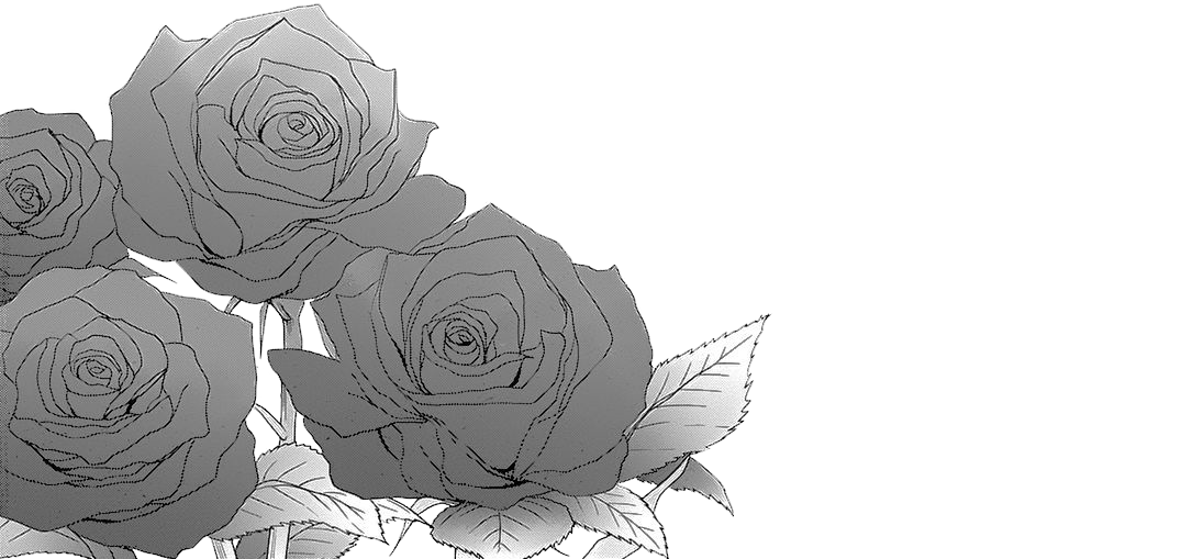 Розы в манге. Манга бумажный цветок 77
