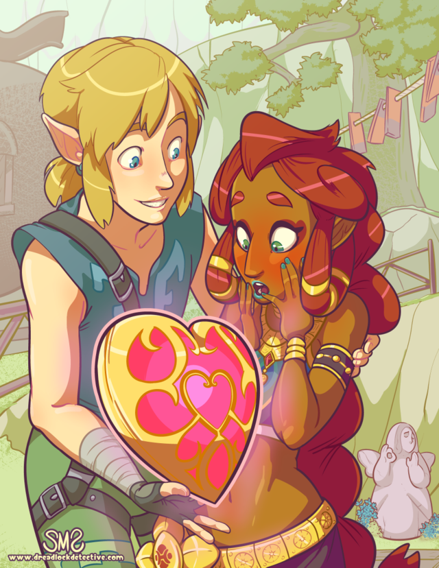Damnit, Link that’s what giving a girl your heart... 