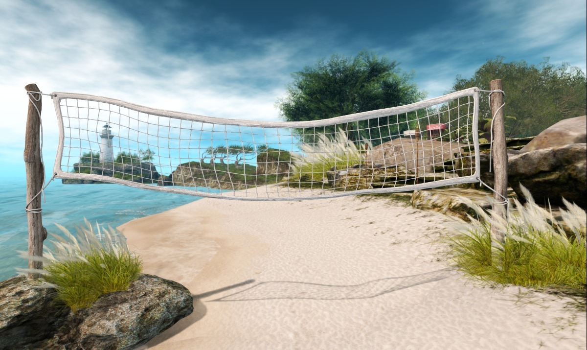 Volleyball net in Whimberly