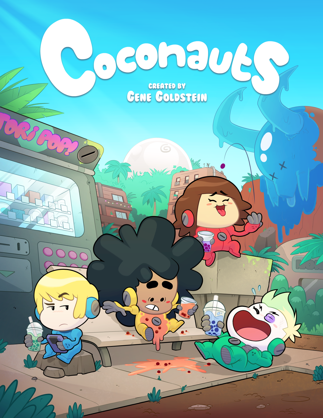 Last October, I pitched around a show called Coconauts! Itâ€™s about 4 kids who are chosen to be Sentai-esque protectors of their tropical island. A couple of extremely talented friends helped me make this cover image! Layout: @mikejwitz Colors:...